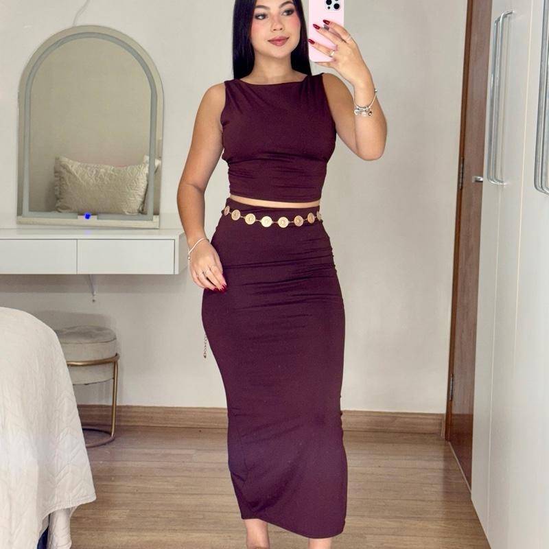 Saia Longa Suplex - Alany Boutique