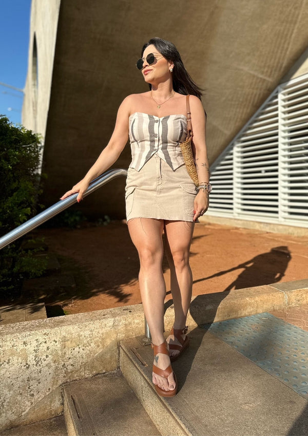 Saia Feminina Jeans Ale