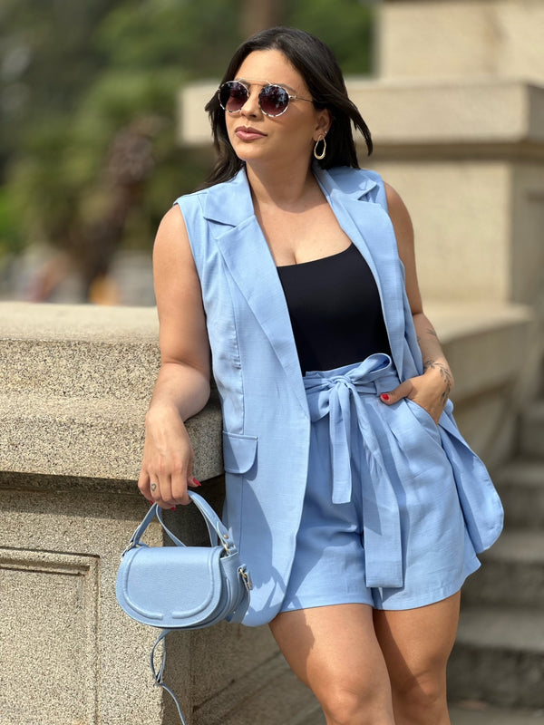 Short Feminino Alfaiataria Isadora
