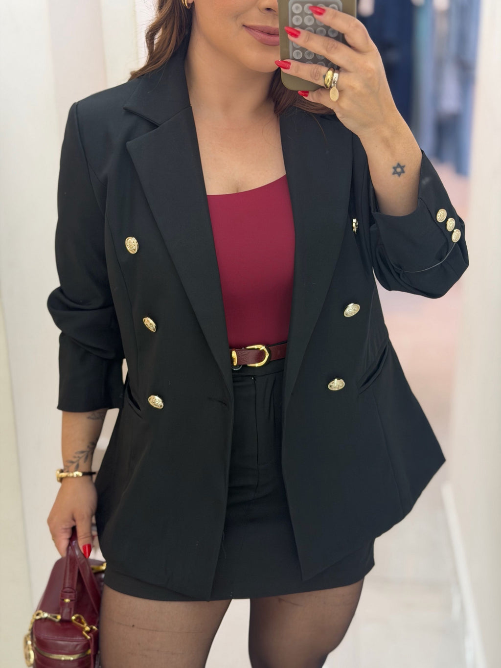 Blazer Feminino Malbeck alfaiataria - Alany Boutique