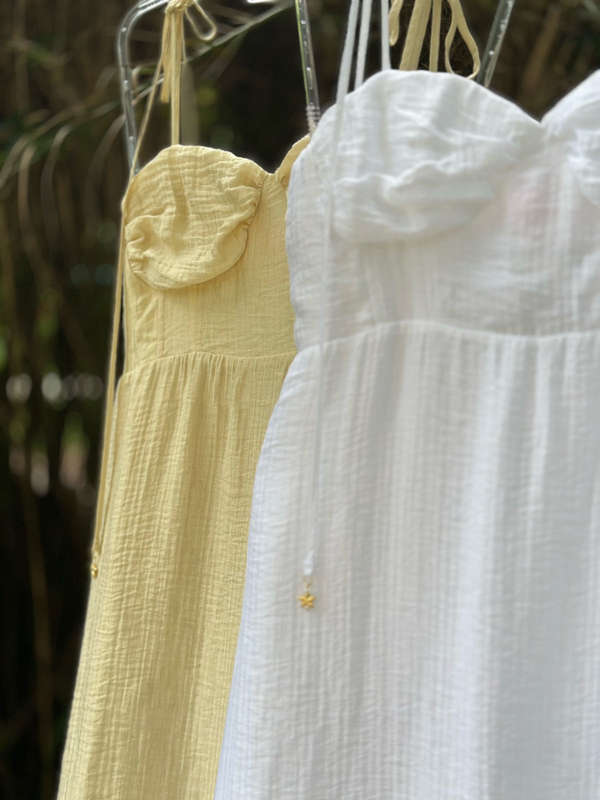 Vestido Feminino Longo Malibu - Amarelo - Alany Boutique