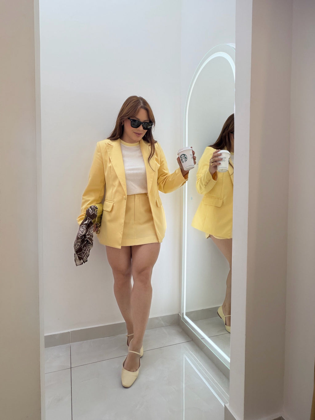 Blazer Feminino Lupita - Amarelo - Alany Boutique