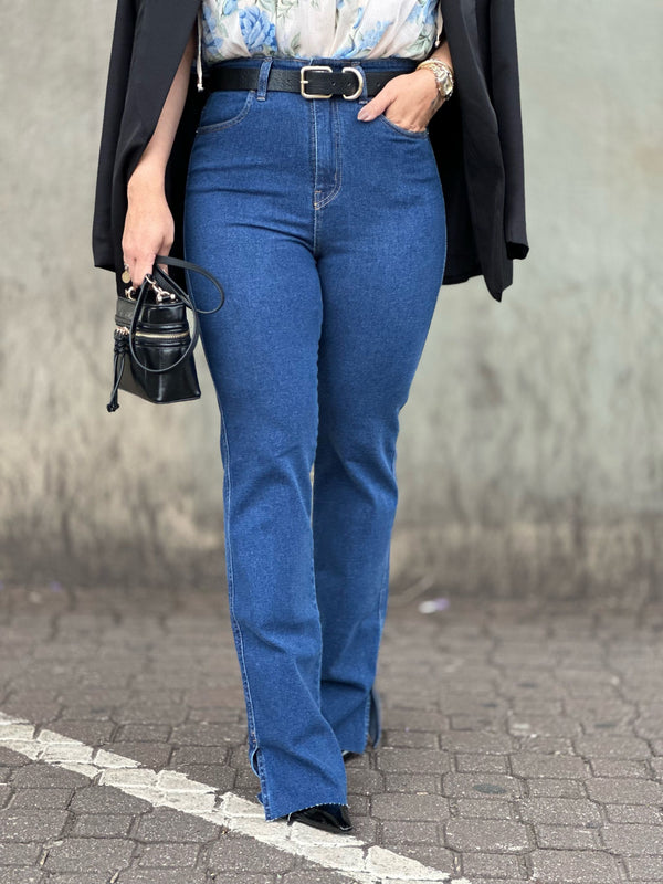 Calça Feminina Jeans Asseni Tradicional