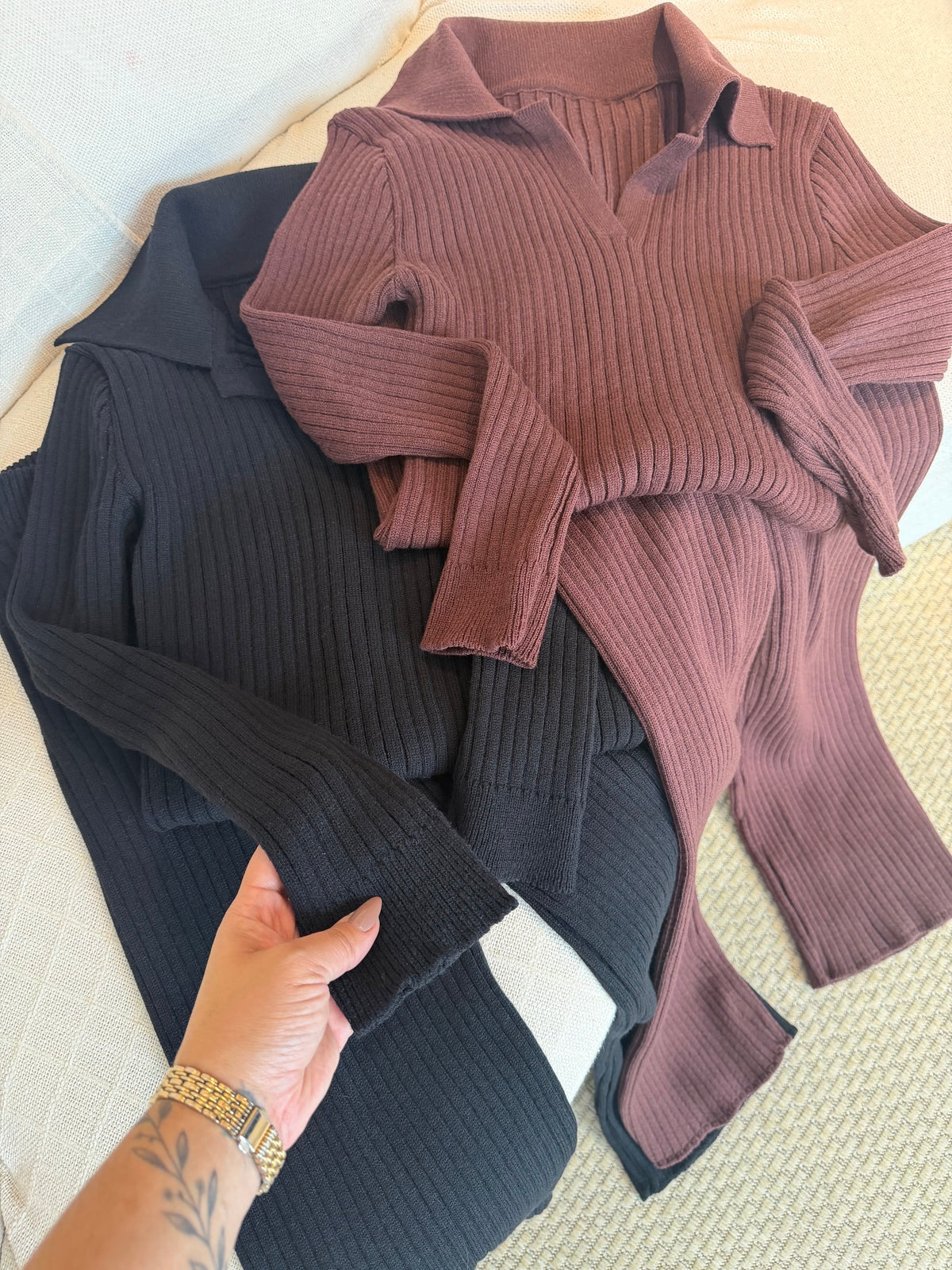 Conjunto Feminino Tricô Alana - Alany Boutique