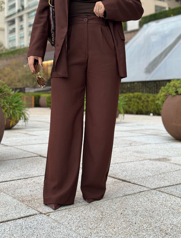 Calça Feminina Pantalona Alfaiataria Malbeck