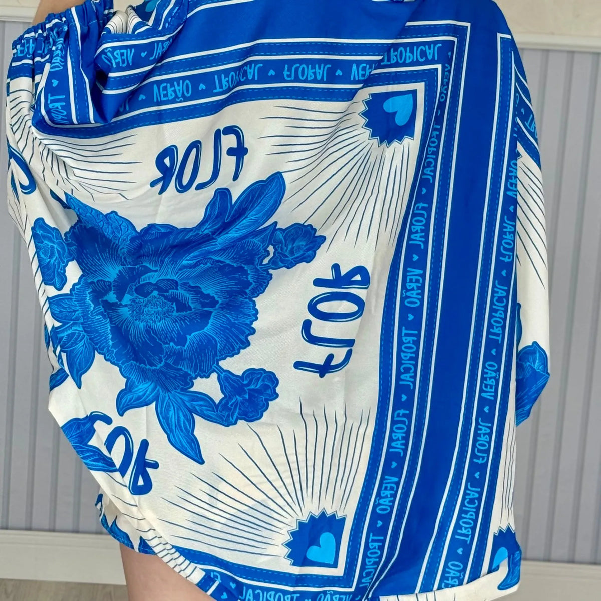Conjunto Shorts Saia + Kimono - Alany Boutique