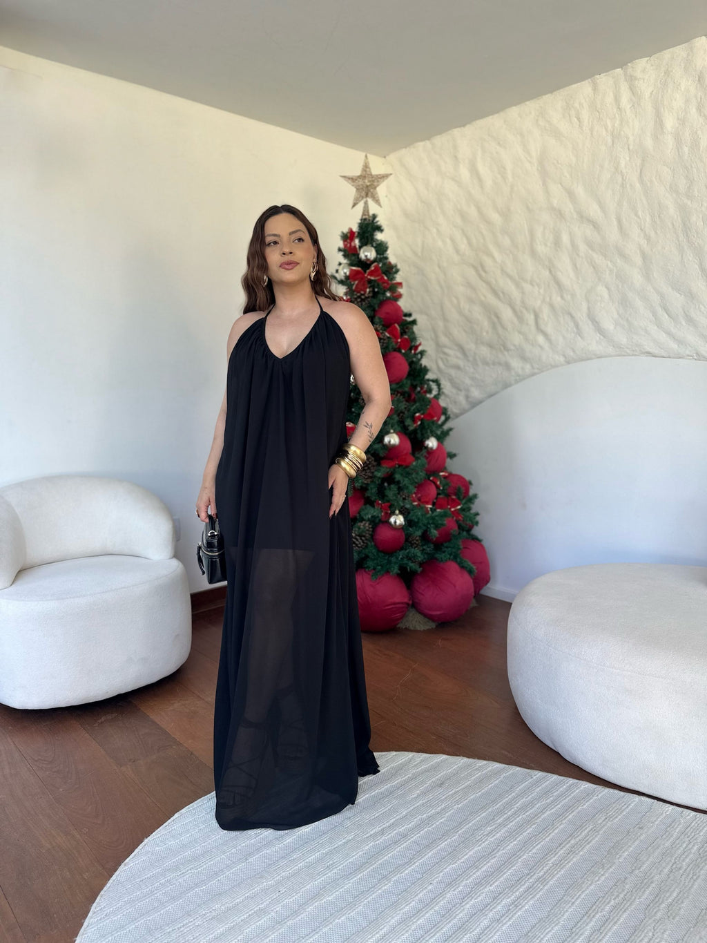 Vestido Feminino Orleans Preto - Alany Boutique